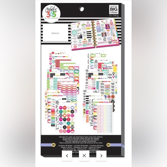 The Happy Planner “Planner Basics” Sticker Book - Picture 6 of 7